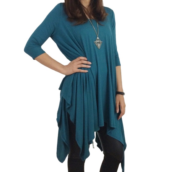 Coral Blue Tunic - Picture 2 of 5